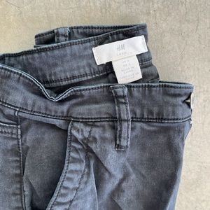 Dark gray cargo pants